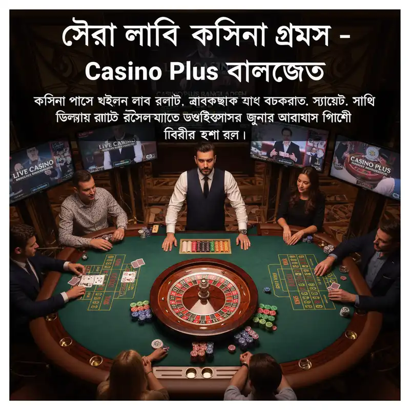 Casino Plus লাইভ ক্যাসিনো গেমস ব্যানার