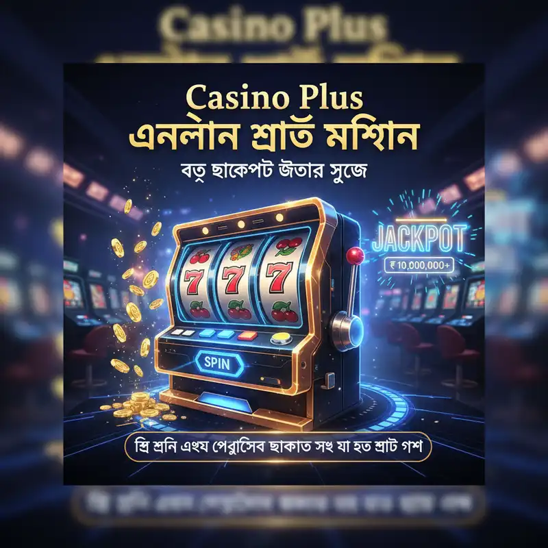 Casino Plus অনলাইন স্লট গেম ব্যানার
